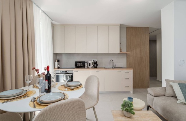 Modern City Escape - Two Bedroom Apartment with Balcony