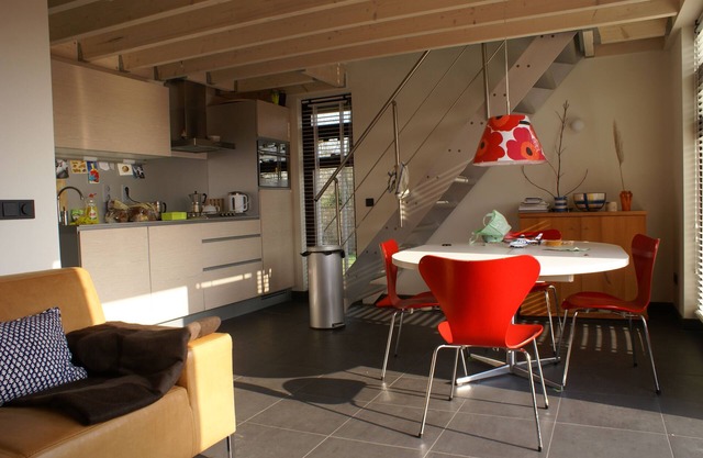 Ecológica diseño bungalow en el hermoso Holandeses costa Duermen 4-6P
