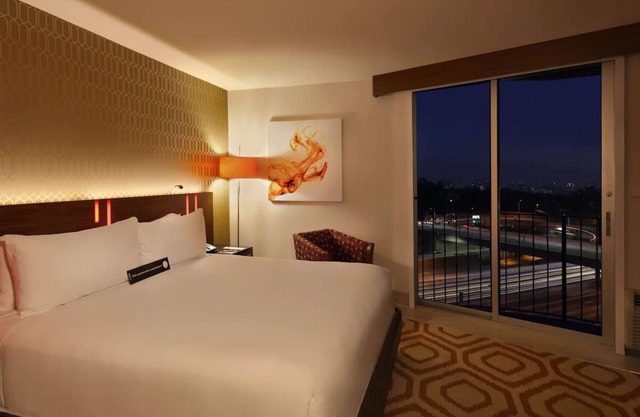 Modern Hotel w/ Quirky Design, Rooftop Dining, and Stunning LA Skyline Views