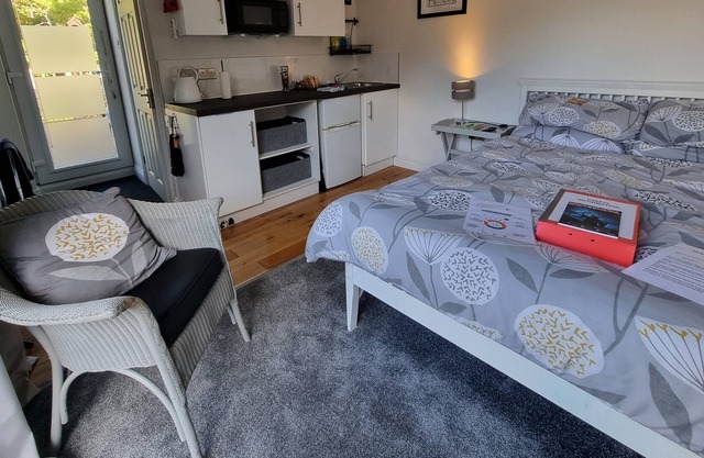 Modern immaculate studio with aircon & parking
