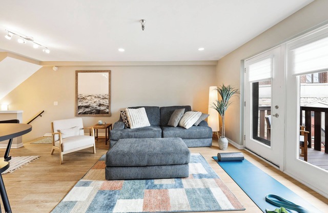 Modern Madison Condo off University Ave with Private Garage Parking