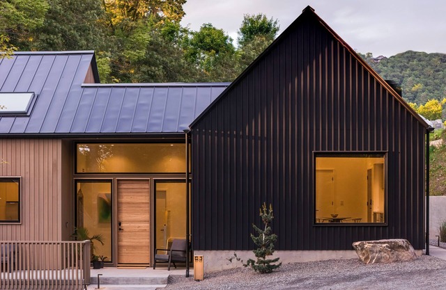 Modern Residence with Guest House Near Asheville