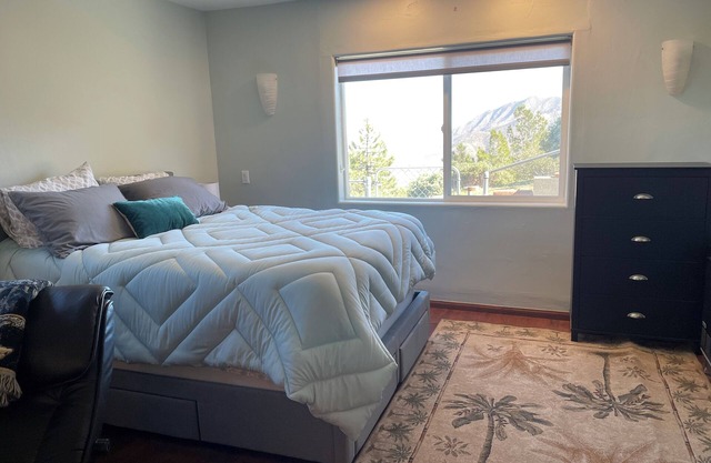 Modern studio in the mountains - amazing views, high speed wifi, fully fenced