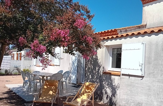 Casa moderna en L'Aiguillon-sur-Mer: cerca de la playa, 3 dormitorios, jardín y terraza, se admiten mascotas.