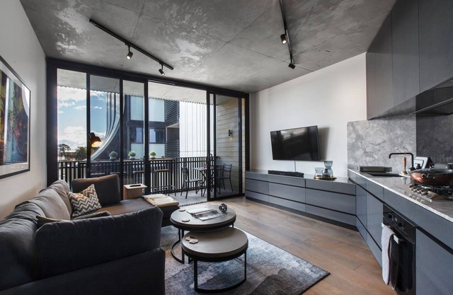 Monochrome and Matte Sophisticated Loft Living