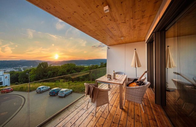 Mosel Sky Lounge con logia y vista panorámica