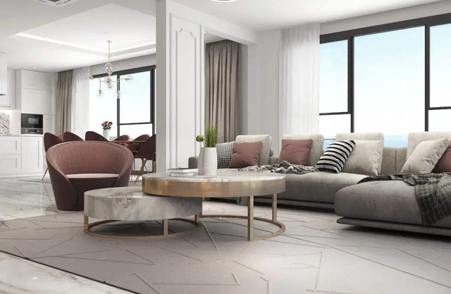 Most Luxury vip Penthouse direct front sea view