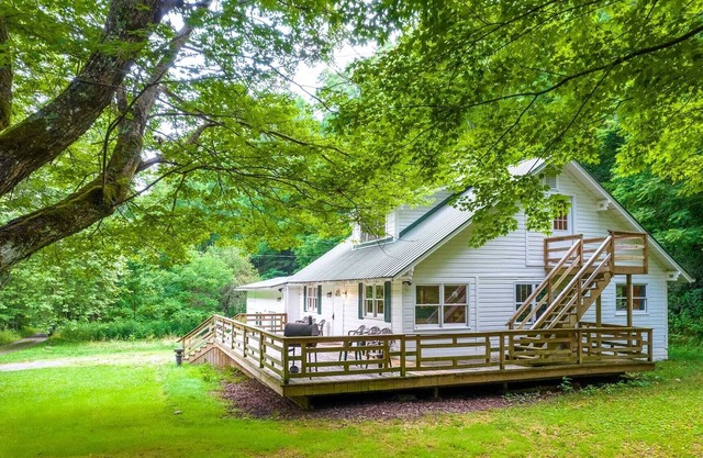 Creek Side Cabin: excelente pesca a pocos pasos de distancia.