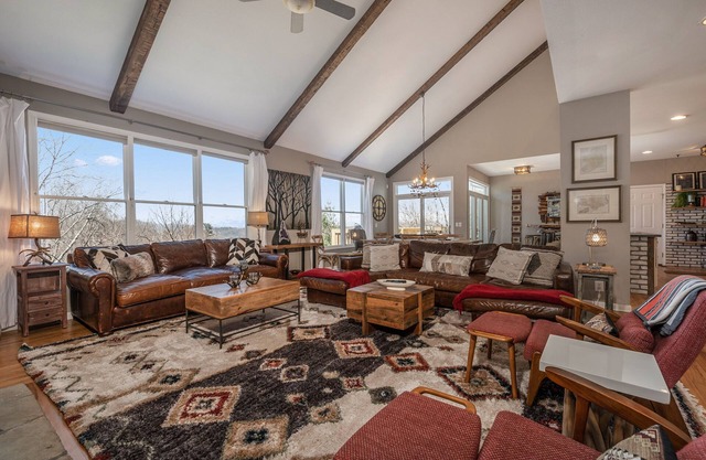 Mountain Vista Alchemy | Private Asheville Mountain hHome w/ Hot Tub