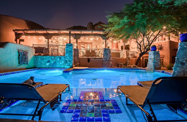 Mountainside 4.6 acre lot w/ Views + Pool, Hot Tub and More!