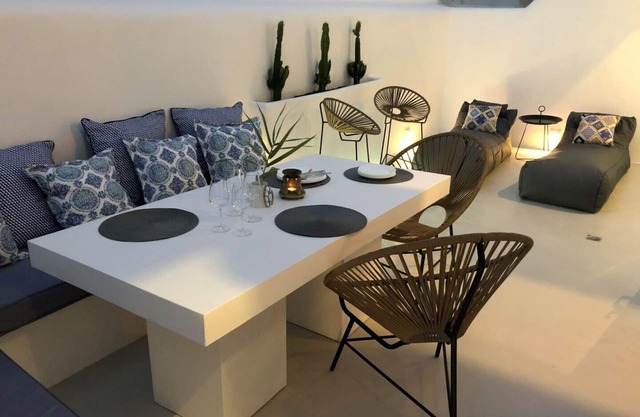Mykonian Mews H2 mini villa 1 dormitorio / 1. 5 baños / ducha al aire libre
