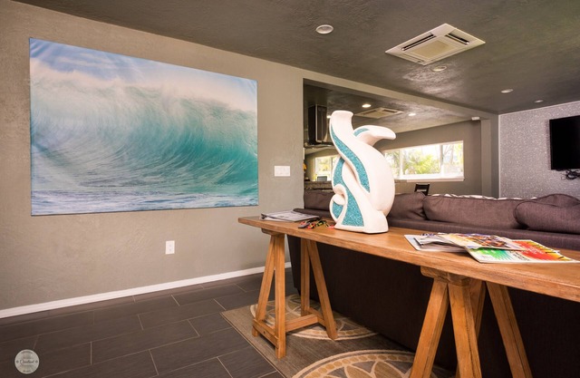 ~ Naupaka Breeze ~ ¡Recientemente remodelado! Ocean View Home Estancias de 30 días