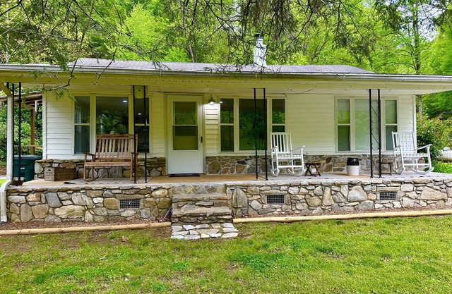 Nestled inside the Great Smoky Mountains National Park