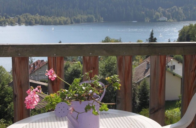 Apartamento nuevo con magníficas vistas al lago y a la montaña.