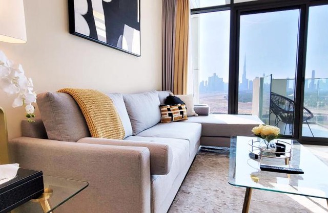 New Bright & Modern Luxury 1BR with Full Burj View