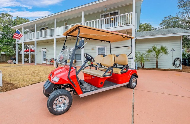 ★ New Listing Discount! + Steps 2 Private Beach + Private Pool + Golf Cart Incl★