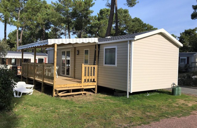 Nueva casa móvil de lujo 6/8 personas Camping familiar Bonne Anse Plage 4 ****