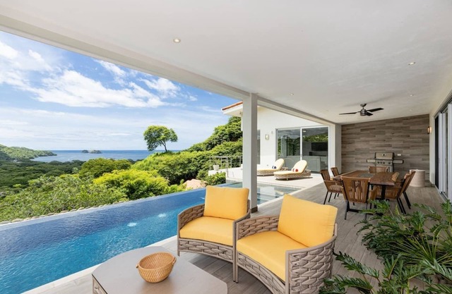 New Modern Ocean View Home in Playa Hermosa - Casa Plumnelly