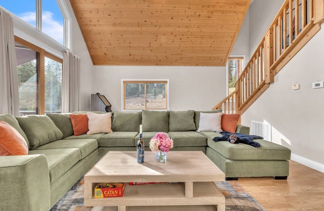 NEW! Prasad Retreat - Sunny Home w/ Deck & Air Hockey by Bear Valley Vacation Rentals