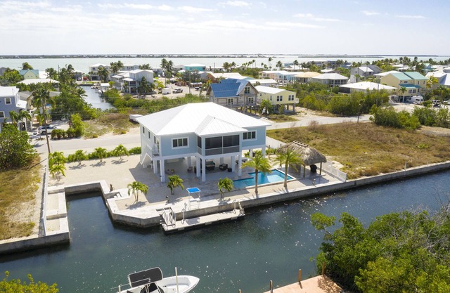 Newer Construction Private Luxury Waterfront Home w/ Heated Pool