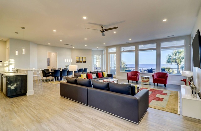 Newly Built 7-bedroom Oceanfront Stunner with private pool.