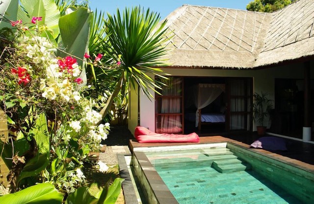 Bonita villa de 2 dormitorios cerca de la playa de Balangan