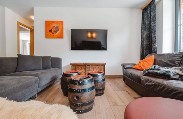 Hermoso apartamento para 8 personas con WIFI, TV, terraza, vista panorámica y aparcamiento