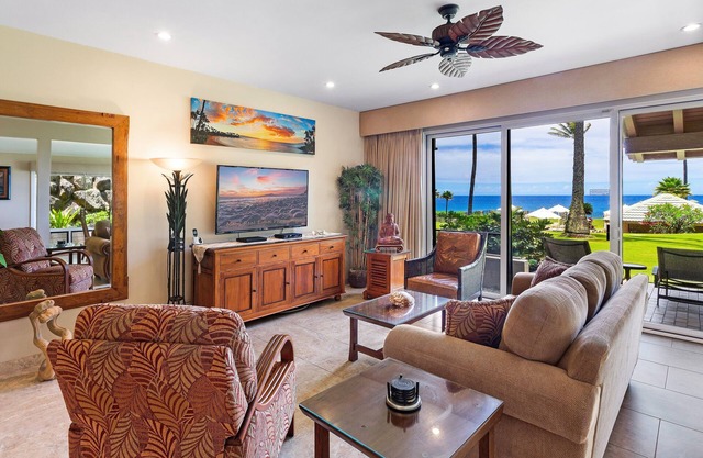 6 NOCHES DE JULIO DESCUENTADO ~ VILLA AL FRENTE DE OCEAN MEJORADA ~ VACACIONES DE PLATINUM MAUI