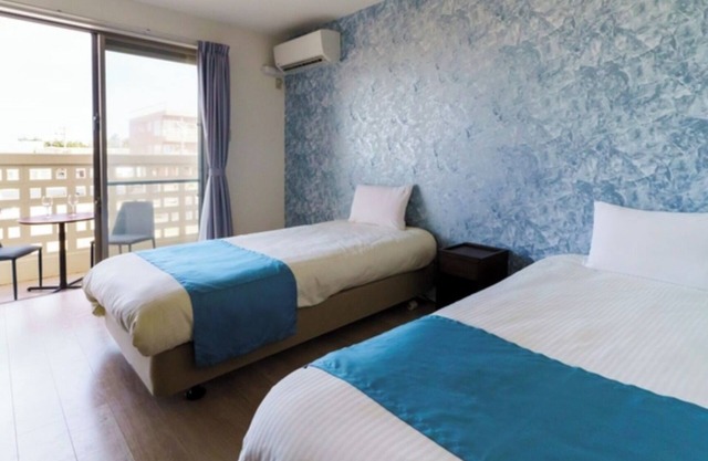 Nonsmoking standard twin room without meals A l / Shimajiri-gun Okinawa