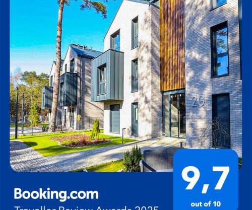 Nowe kameralne Apartamenty Graniczna2G Niechorze - sosnowy las i bardzo blisko plaży