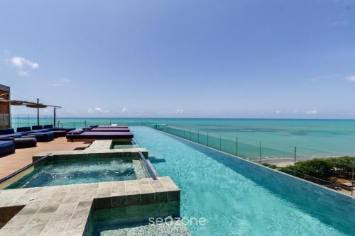 NWTs - Estudios con vista lateral al mar en Maceió