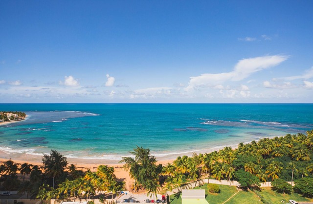OCEAN FRONT 1BR w/ Pool & Parking @ Luquillo BEACH