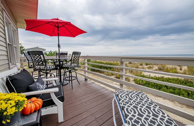 OCEAN FRONT Pet-Friendly Downtown Dewey Beach 2BR Townhouse!