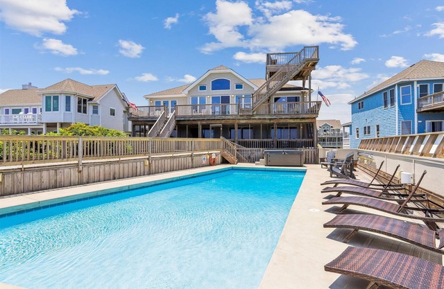 Ocean Paradise -- Spacious 7BR Oceanfront with Pool, Hot Tub and More!