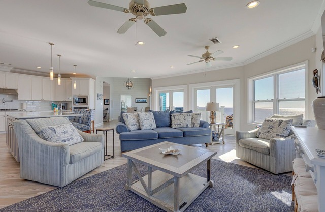 'Magnolia Beach House' de Ocean Springs en Pvt Beach!