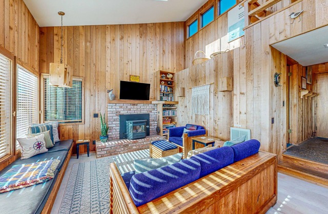 Casa con vista al mar con piscinas compartidas, tenis y saunas: ¡2 perros están bien!