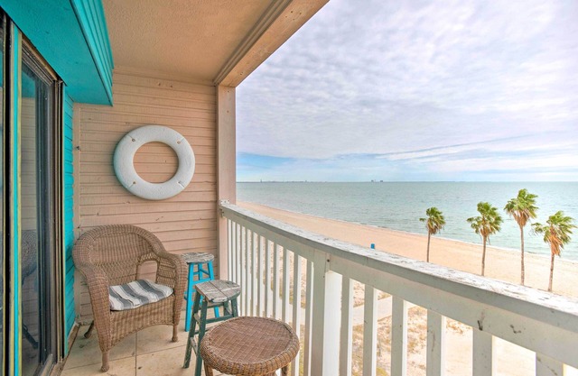 Frente al mar Corpus Christi Condo w / Pool!