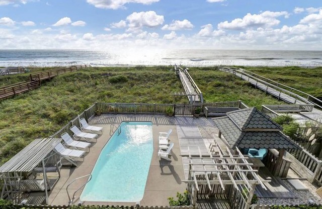 Oceanfront Beach Home w Private Pool & Elevators