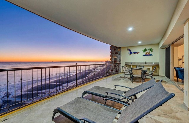 Oceanfront Paradise at Sonoran Sky – Stunning 3BR Condo, Pools, Water Slide & Unmatched Luxury!