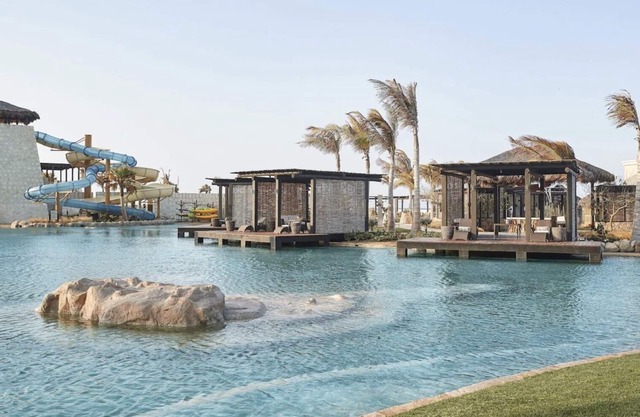 Luxury Waterfront resort within a private desert oasis