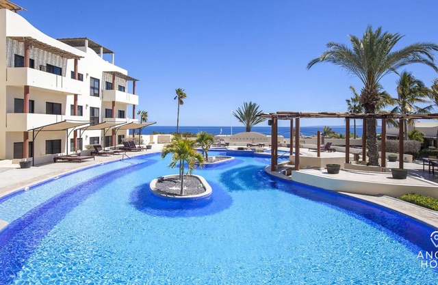 Oceanview space, steps to beach plus pool onsite!
