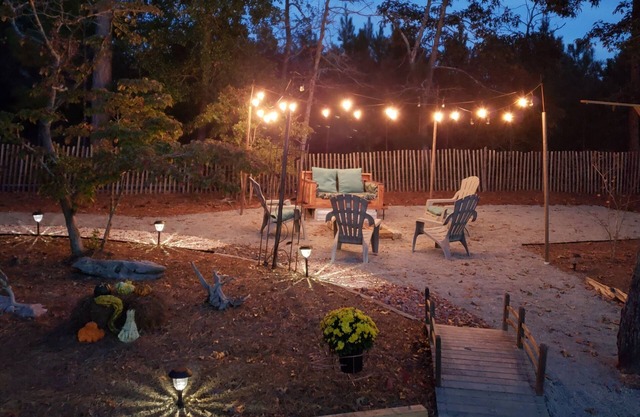 Off the Beaten Cart Path. Great house with big backyard.