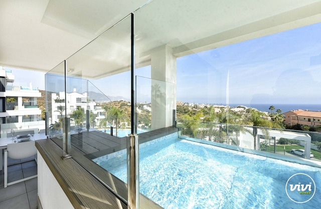 Olivera | Apartamento con piscina privada en Mijas