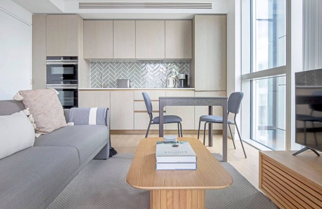 Open Plan Old Street 1BR w/ Balcony, near Tube, by Blueground