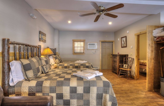 Cómoda suite de un dormitorio en Oquossoc