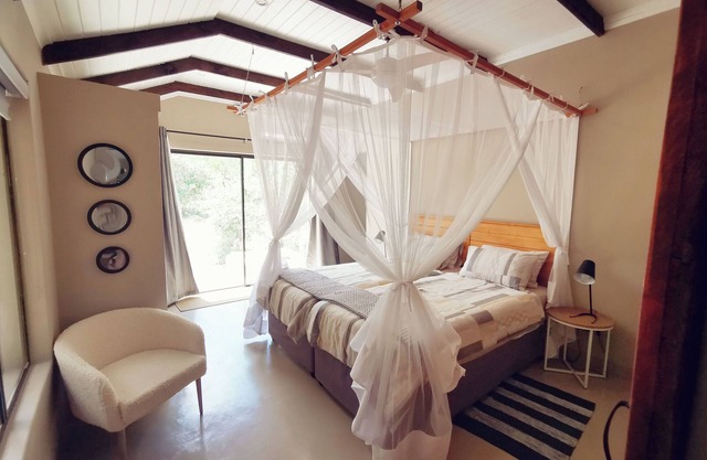 Ostrich Hide on the border of the Kruger Park