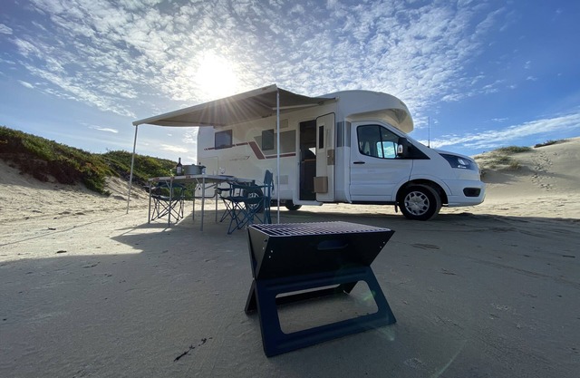 Nuestra autocaravana semi integrada 265TL en Lisboa