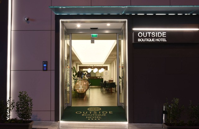 Outside Hotel