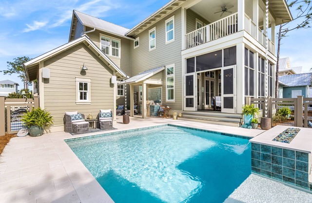 Watercolor Retreat / Pet-Friendly / Private Pool / Golf Cart
