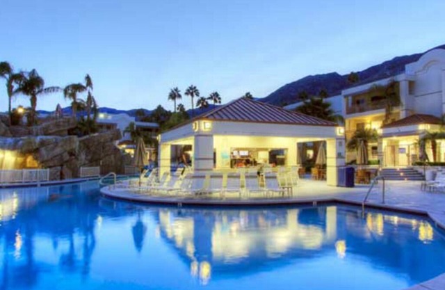 Palm Canyon gently bids travelers to retreat to this desert oasis. 1BDR Villa